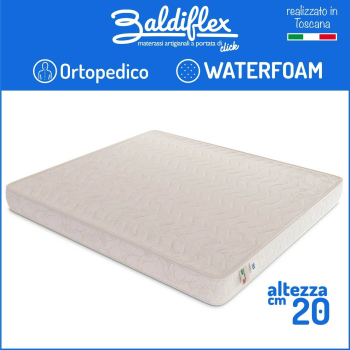 DORMISSIMO Materasso Matrimoniale 160x190 DELTA SOJA - Memory Foam 18 Cm, Rivestimento In Bambù, Ipoallergenico - 2